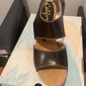 Californias strappy wedge sandals